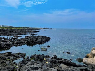 beach and rocks