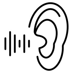 listening single icon