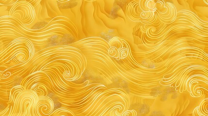mustard yellow seamless pattern wallpaper
