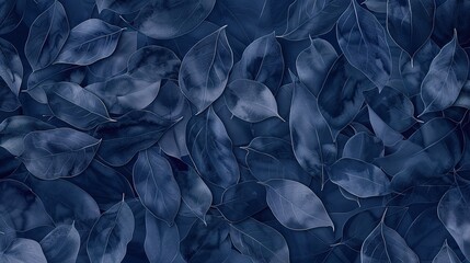 Fototapeta premium navy blue seamless pattern wallpaper