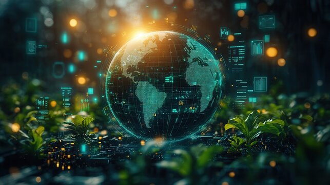 Digital Earth with Green Technology and Nature