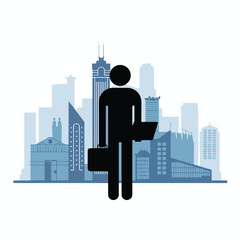 business technology, urban architecture, digital transformation, smart design, corporate world,