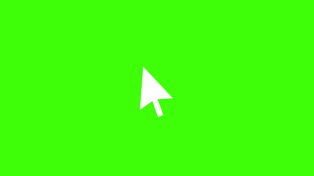 Cursor or pointer 4k animation on green background
Click arrow or cursor or pointer HD animation with chroma key background
clicking pointer animation 4k with green screen