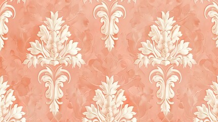 peach seamless pattern wallpaper