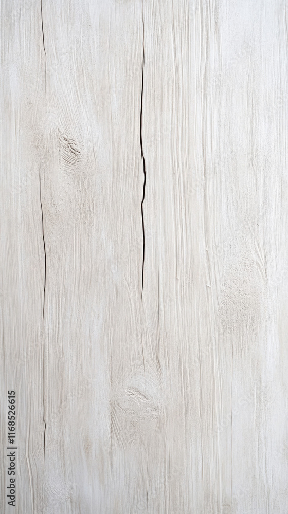 Poster natural white wood texture with visible grain and cracks, creating rustic and organic feel
