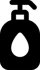 UI Soap Vector Icon Illustration. Glyph Style