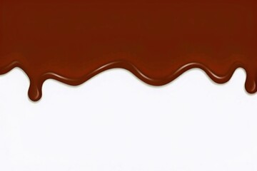Abstract fluid chocolate background