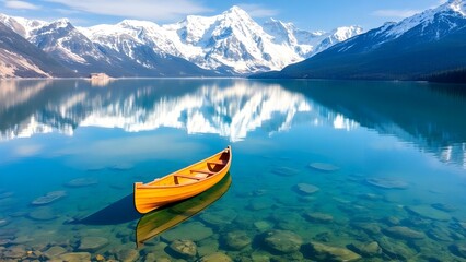 kayak on the lake