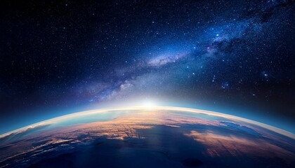 Obraz premium 満天の星空