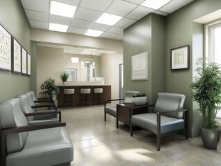 Modern Medical Office Waiting Room Design