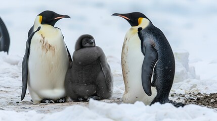 Obraz premium emperor penguin