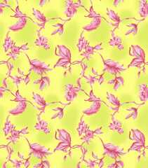 Dynamic Flow of Digital Abstract Art