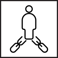 Freedom March icon Design