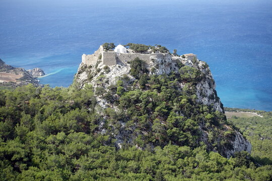 Festung Monolithos auf Rhodos