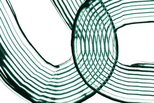 DIY waved textured background png in green experimental abstract art