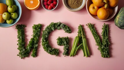 vegan diet still life