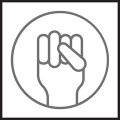 Human Rights icon Design