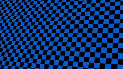 aqua black moving checker board