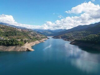 4k drone view of the canyon. High quality photo