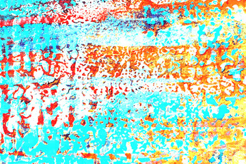 Carpet abstract Pattern in high definition texture isolated on white canvas with trending colors
