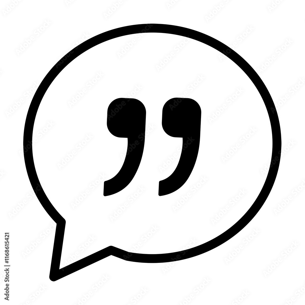 Poster png speech bubble chat icon for instant messaging app in style