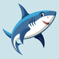 shark icon silhouette design vector art illustration.
