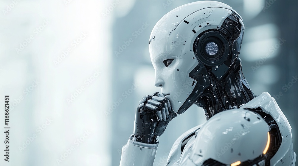 Poster ai and iot integration in business operations, driving automation, enhancing efficiency, and enablin