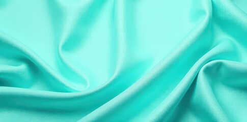 Blended cotton silk, light cyan turquoise green wallpaper Soft, textured background , design, material, textile