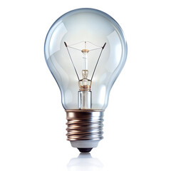 Bulb isolated on transparent background