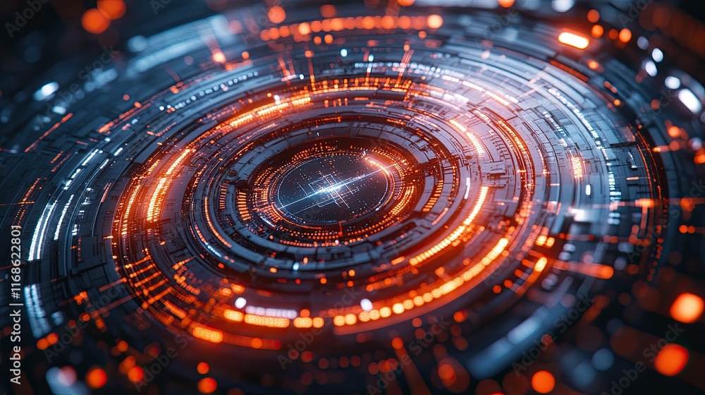 Poster ai and rpa integration enhancing operational efficiency, reducing human errors, and cutting costs.
