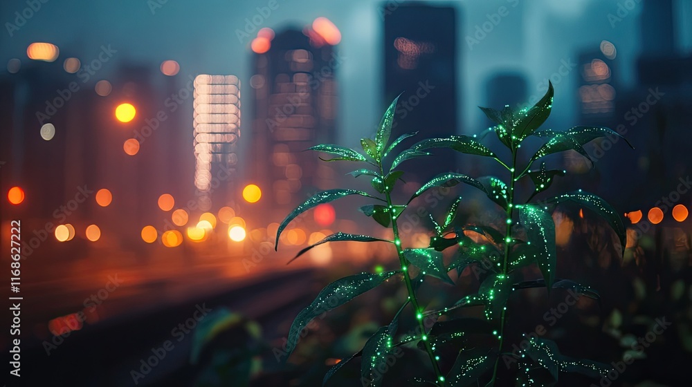 Aufkleber ai in environmental monitoring detecting pollution and climate change effects