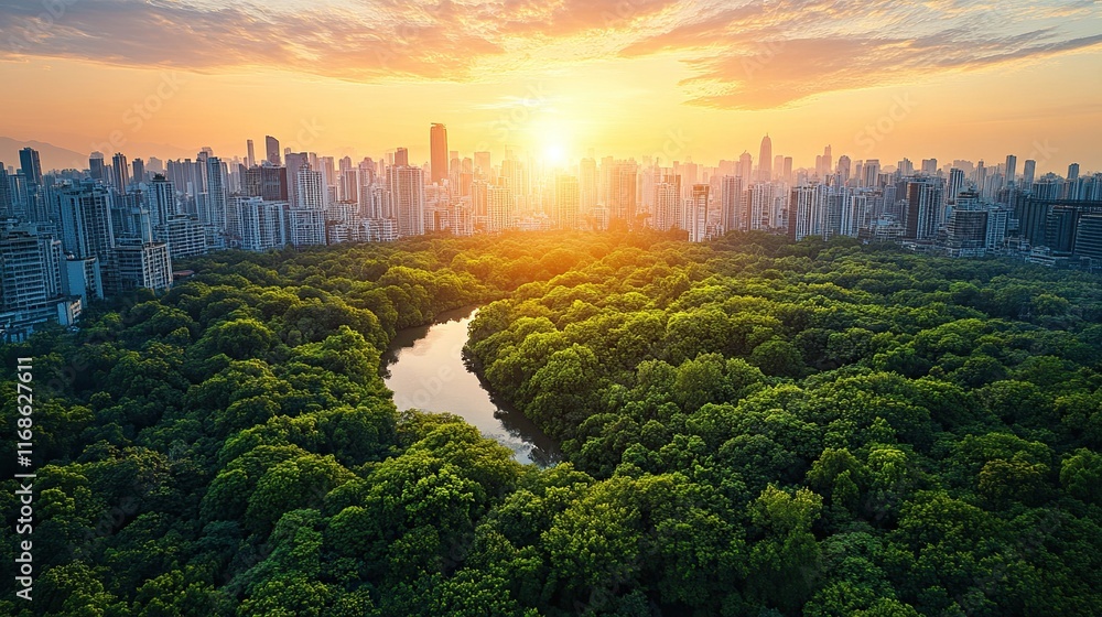 Poster ai in environmental monitoring detecting pollution and climate change effects