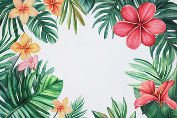 Elegant wedding invitation card background vector. Minimal hand painted watercolor botanical flowers texture template background. Design for wedding, vip cover, poster, rsvp moderncard.Valentine's Day