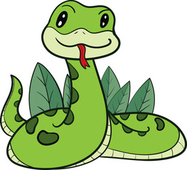 illustration snake 2025 year of the snake