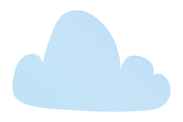 Cloud png sticker, cute weather transparent clipart