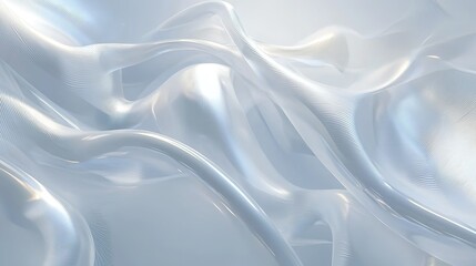 Obraz premium Abstract Gradient Glass Morphism Background - White Theme