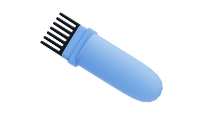 Hair Trimmer 3D Icon. Barber Shop Equipment