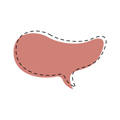 Cartoon empty speech bubble. line comic style speech bubbles set in pastel colors. Hand drawn pop art, vintage speech clouds, thinking bubbles, and conversation text elements. Vector illustration