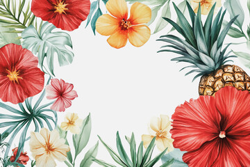 Elegant wedding invitation card background vector. Minimal hand painted watercolor botanical flowers texture template background. Design for wedding, vip cover, poster, rsvp moderncard.Valentine's Day