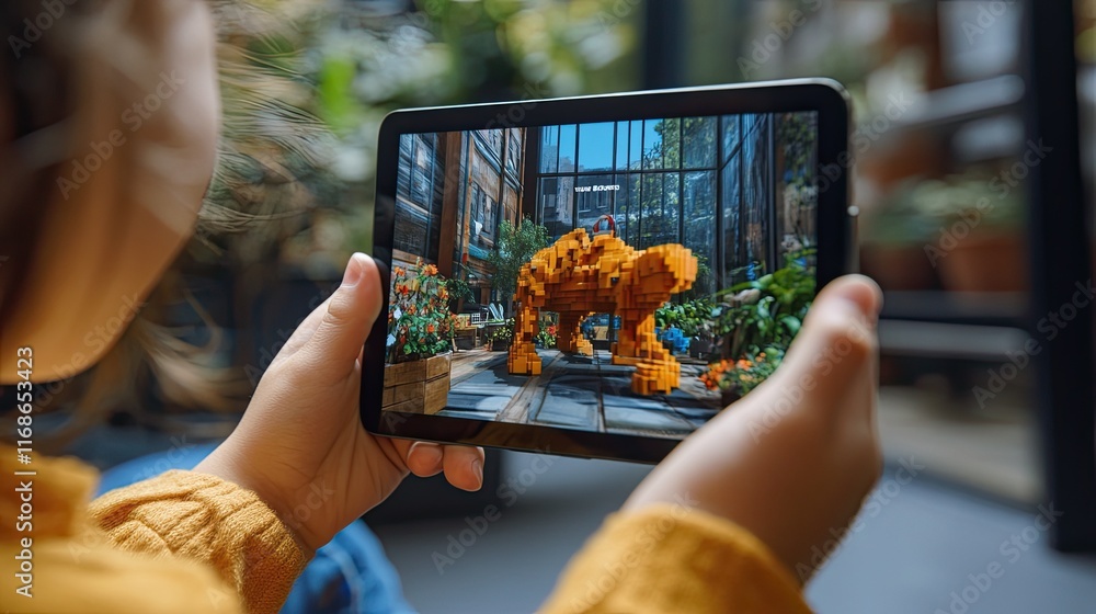 Poster ar tools enhancing real-world learning experiences with overlaying instructional content on physical