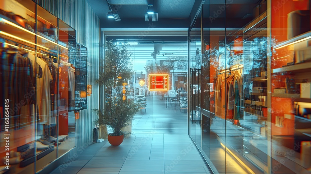 Poster augmented reality and ai merging to drive innovative customer experiences, enabling businesses to en