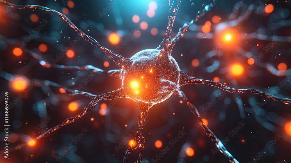 Poster Big data analytics using AI and neural networks for actionable business insights.