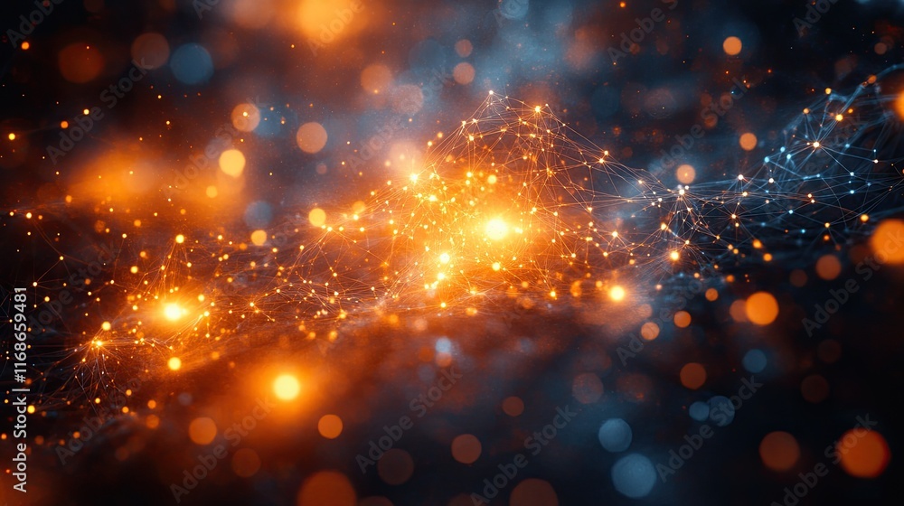 Poster big data processing complex information for actionable business insights.