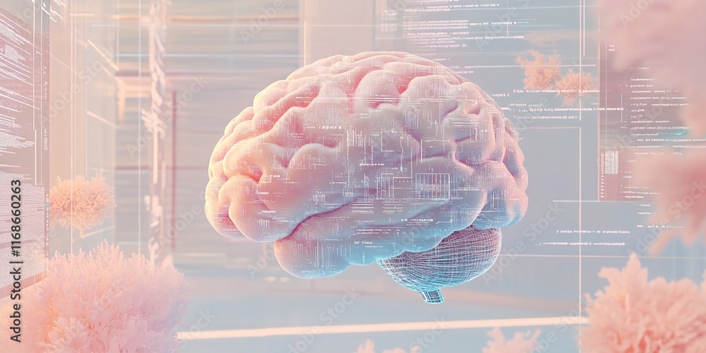 Poster digital brain: exploring the intersection of neuroscience and technology