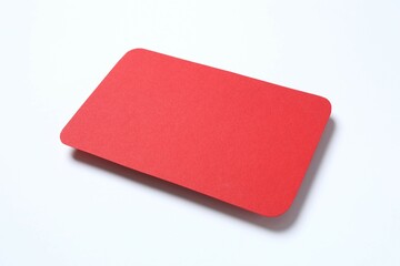Greeting card mockup. Empty greeting card for text design
