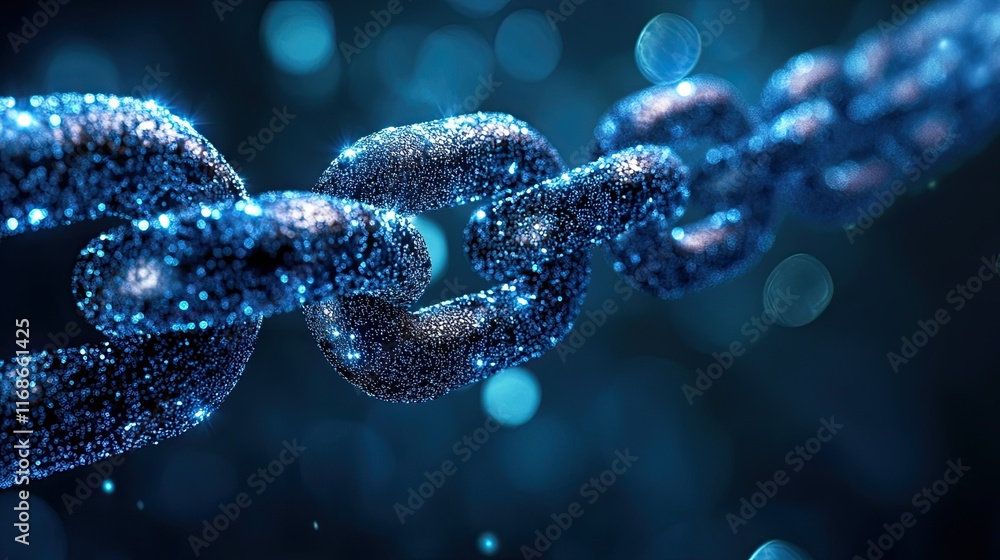 Poster blockchain and ai helping businesses ensure supply chain transparency, reduce waste, and optimize re