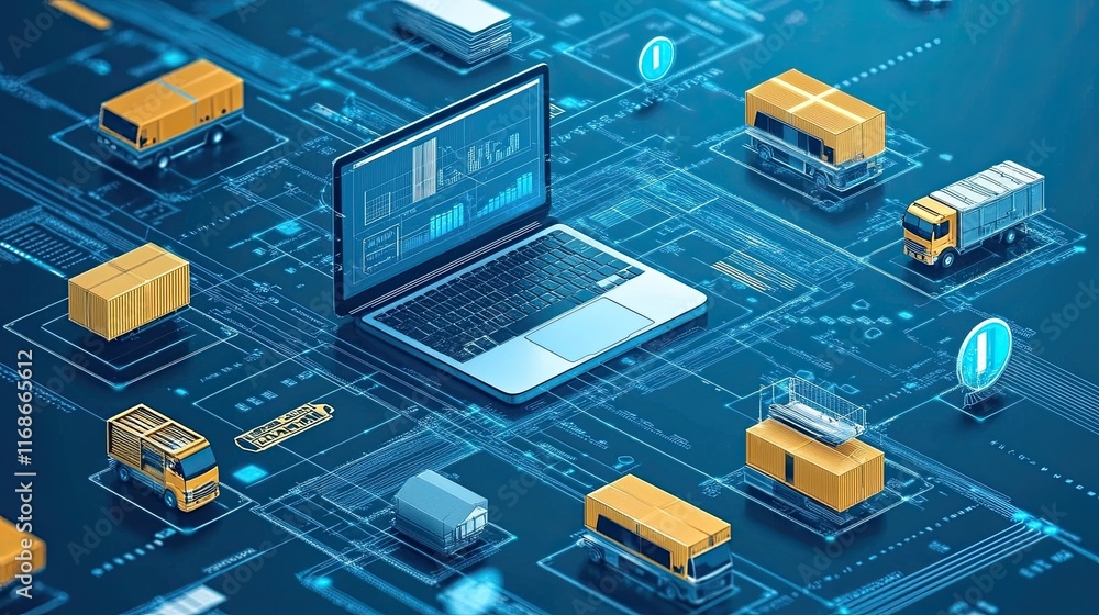 Poster blockchain-powered smart contracts revolutionizing business transactions, ensuring transparency, and