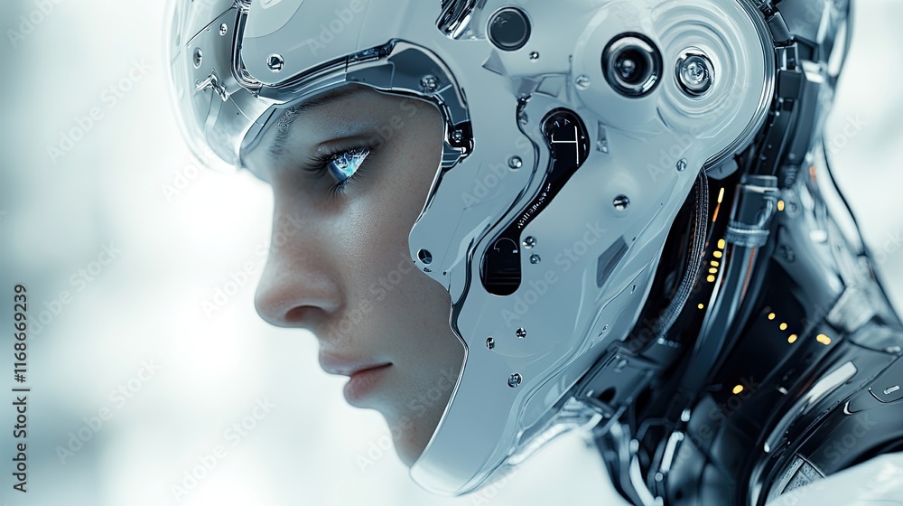 Poster business innovation powered by ai and machine learning, streamlining operations, and boosting produc