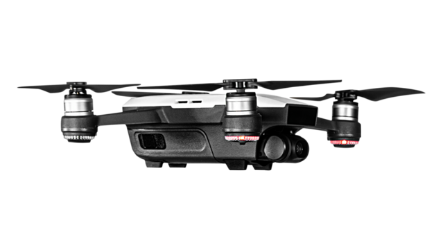 PNG Flying drone, collage element, transparent background