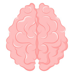 Brain png sticker, transparent background